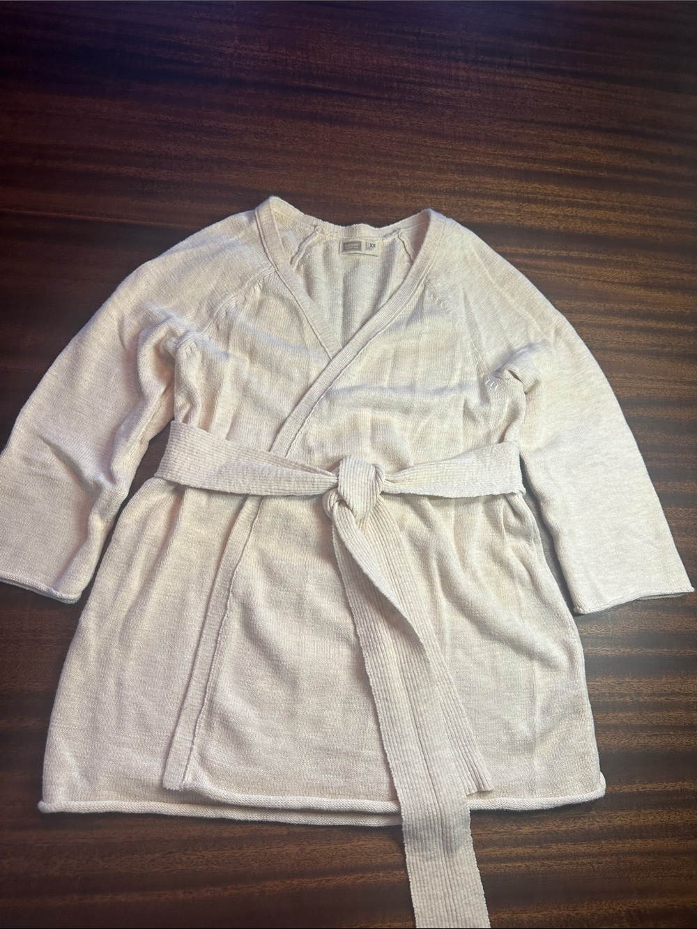 Old Navy Maternity Cream Wrap Cardigan Sweater